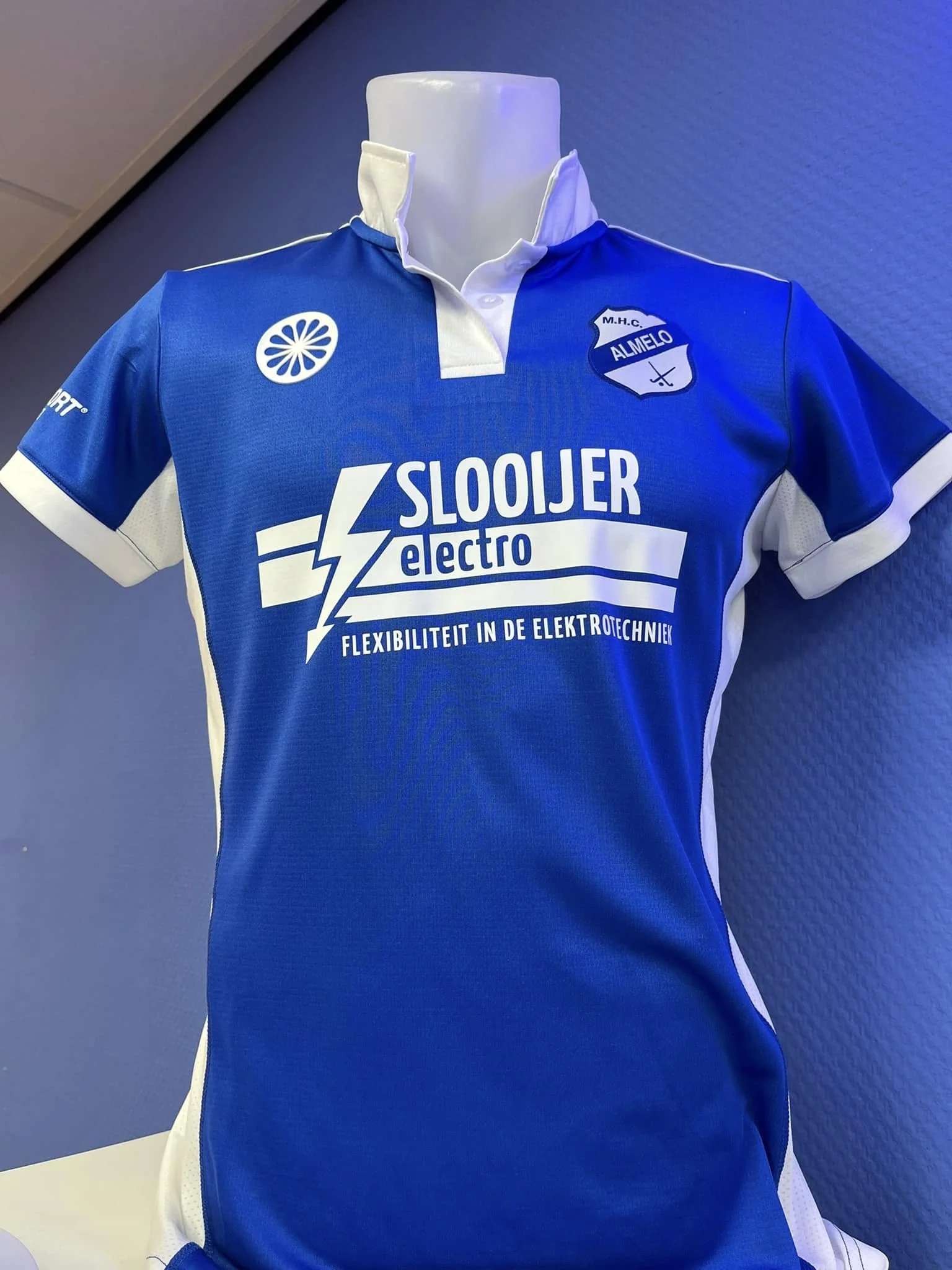 Sportshirt met Slooijer Electro sponsoring